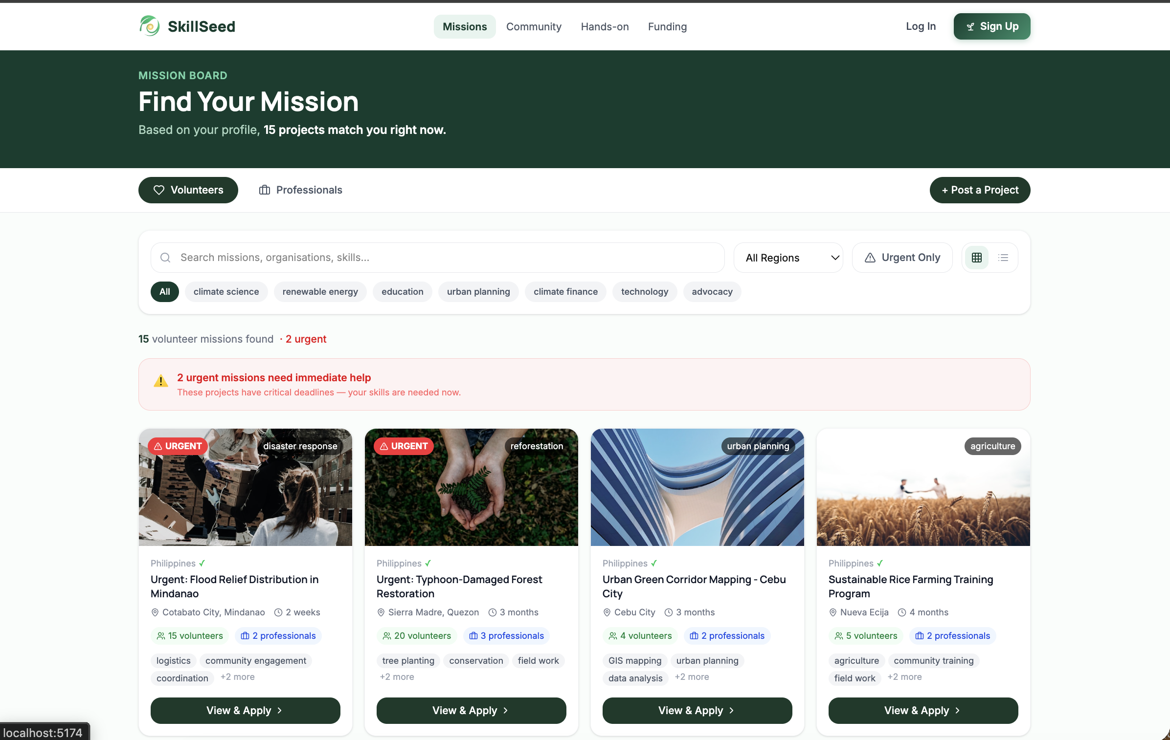 SkillSeed app preview