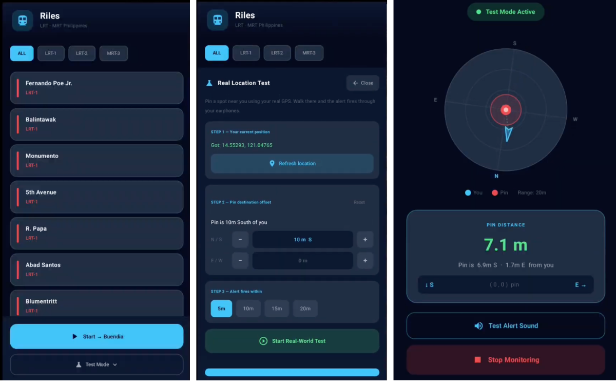Riles app preview
